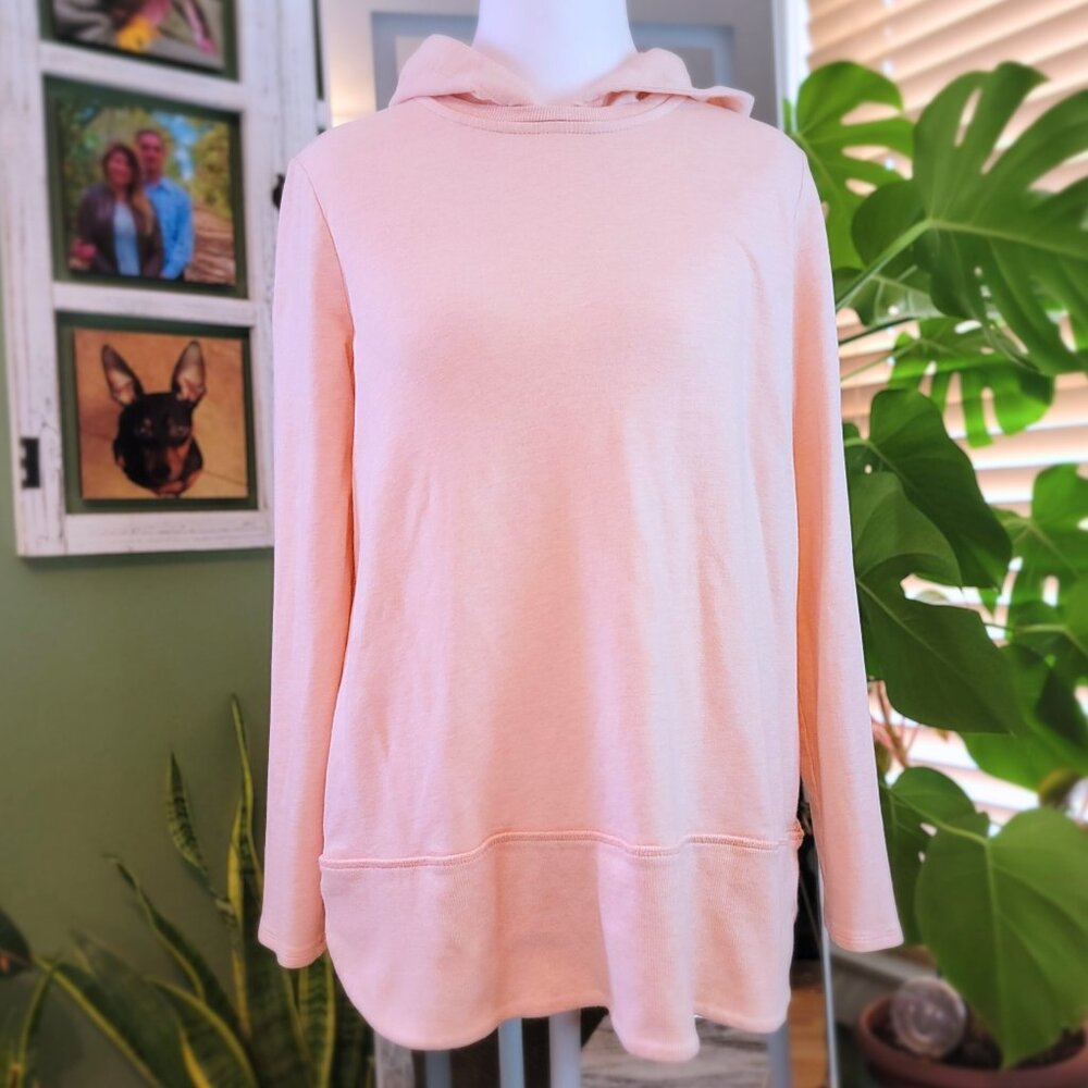 PureJill Light Pink Hoodie | Size: Small Petite